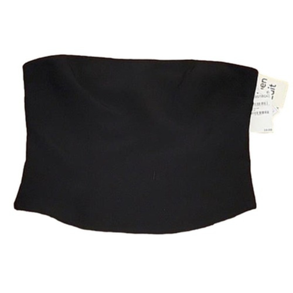 NWT Bandeau‎ Top Minimalist Layering Smocked Office Siren Party Going Out  - S